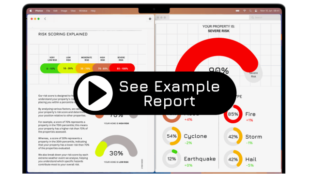 Load video: fire and flood risk report walkthrough